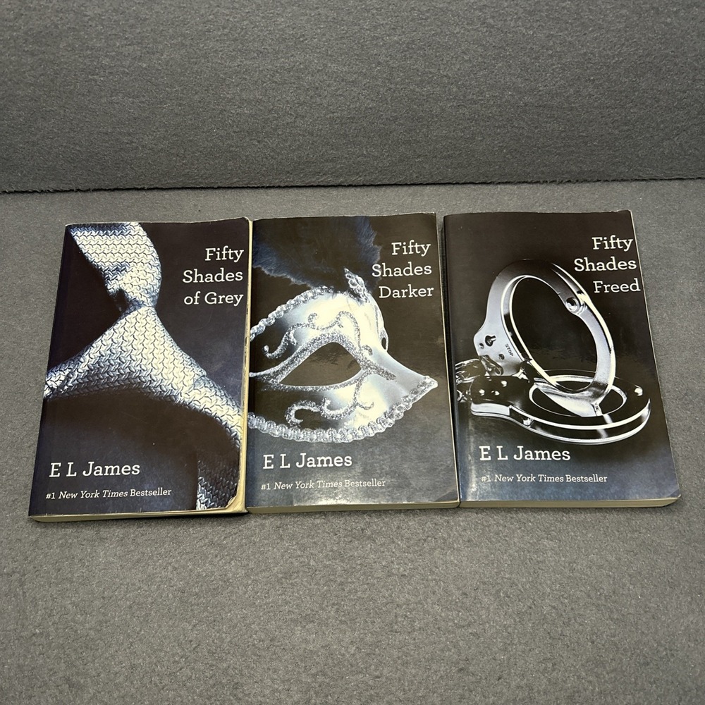 Fifty Shades of Grey Trilogy 3 Book Set - Darker Freed by E.L. James